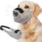 Maulkorb Hund, Maulkorb für Mittlere Große Hunde, Atmungsaktive Verstellbare Mesh Maulkorb für Hunde, Fressschutz für Hund, Hundemaske zur Verhinderung von Bissen und Lecken (M)