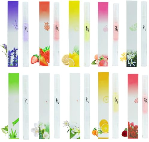 10 Penne per la Cura Delle Unghies Idratante Nail Care Pen Set di 10 Penne per la Curas Delle Unghie Idratante per Cura delle Unghie Nail Oil Pen Nutriente Cuticole Cracked e Secca