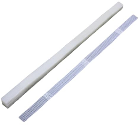 Lot de 10 bandes de colle thermofusible pour albums - Longueur 285 mm - Largeur de la barre de reliure : 8 mm