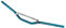 A-Pro - Guidon Universel de Moto, Scooter, en Alliage - Bleu