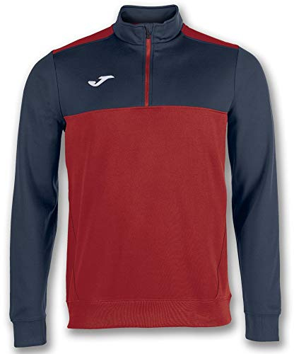 Joma Winner Sudadera, Niños, Rojo-Marino, 5XS