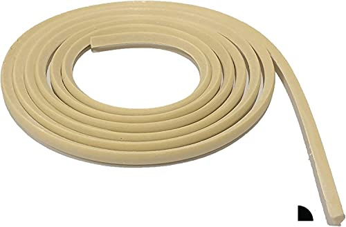 FlexTrim #WM110 Size 0.25 inch x 0.25 inch - Very Small - Flexible Quarter Round - 8' feet Long