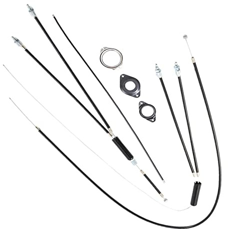 ULTECHNOVO - Cavo freno per bicicletta e bicicletta, kit di ricambio per cavo freno anteriore posteriore, accessorio per mountain bike, BMX