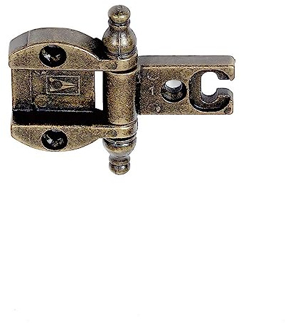 2PZ CERNIERA PER MOBILI 'A0055' bronzata