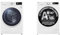 LG RH90V9AVHN Asciugatrice Smart a Carica Frontale 9 Kg, Classe A+++ & AI DD F4R3009NSWB Lavatrice Classe A -10%, 9kg Serie R3, Carica Frontale, 1400 giri, AIWash