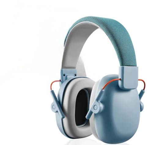 Générique Cuffie anti-rumore per bambini, protezione dell'udito per bambini fino a 16 anni Comodo e regolabile Previene i disturbi dell'udito Robusto facile da riporre, Azzurro, Ajustable Pour 3-16