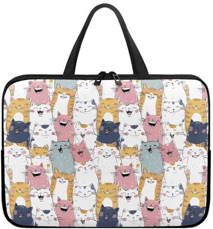 Xoenoiee Funda de transporte para laptop, bolsa portátil compatible con computadora portátil, maletín impermeable para mujeres y hombres, 17inch