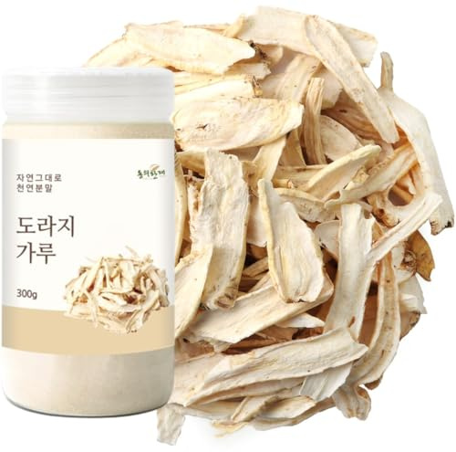 Organic Natural Korean Premium Pure Balloon Flower Bellflower Root (Platycodon Root) Extract Powder-10.58 Ounce (300g)