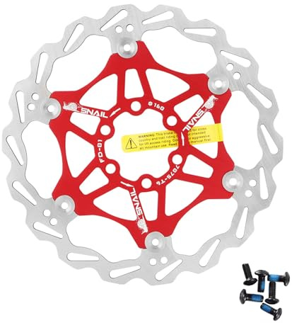 Rotor de bicicleta Disco de freno flotante de 160mm Compatible Shimano/SRAM