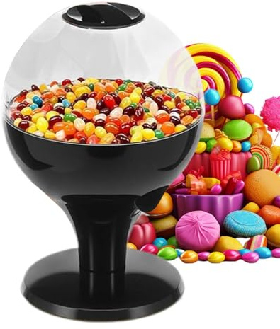 Dispensador de dulces - Dispensador de almacenamiento de alimentos | Sensor automático Vintage Bubble Gum Candy, Sensor de contenedor Máquina automática de escritorio para niños Oficina Hogar Vending