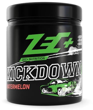 Zec+ Nutrition Kickdown - Pre Workout Shake mit Aminosäuren - Watermelon 380gr