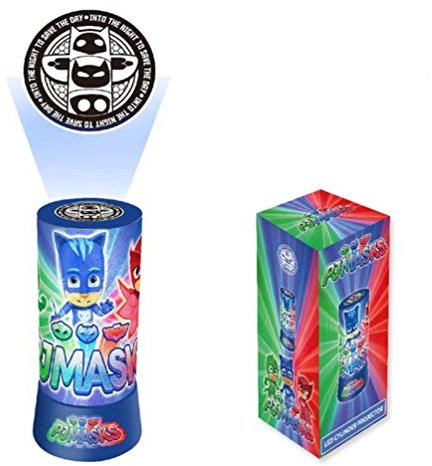 Disney - PJ Masks Projecteur LED Cylindrique, PJ17097