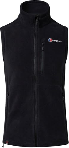 Berghaus Men's Prism Polartec Interactive Fleece Gilet | Added Warmth | Smart Fit | Durable Design Gilet, Black/Black, XXXL