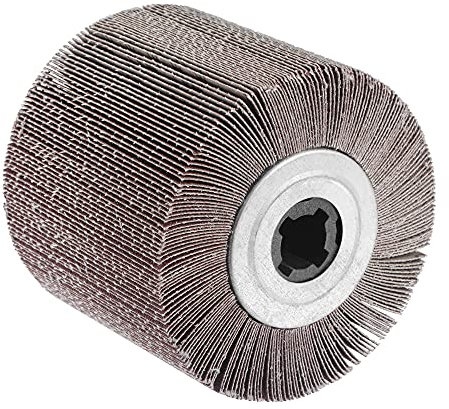 sourcing map Roue à lamelles 120 mm x 100 mm pour acier inoxydable, métal, bois