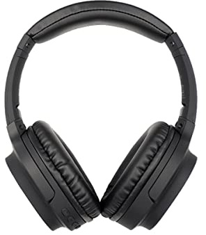 NEXT X4 - Kabellose BT-Kopfhörer mit integriertem SD-Karten-Player und FM-Radio-Funktion, schwarz