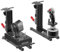 2 Set Desk Mount for Flight Sim Game Joystick, Throttle and Hotas Systems - Compatible with Logitech X56, X52, X52 Pro, Thrustmaster T-Flight Hotas, T.16000M