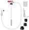 COSTWAY Pompe de Transfert de Carburant avec Capteur Auto-Stop, Pompe à Essence Alimentée par USB et Batterie avec Débit de 14 LPM Tuyau de 130 cm et 3 Adaptateurs, pour Essence Diesel