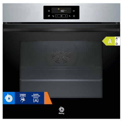 Balay, Horno con vapor, Pirólisis, Freidora de aire, inox, 3HD4821X3