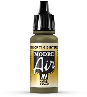 Farbe Vallejo Model Air 71010 Interior Green (17ml)