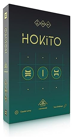 Cosmoludo 3143100 Hokito, Brettspiel, Strategiespiel, 2-Personenspiel, abstraktes Spiel für Erwachsene und Kinder ab 8 Jahren