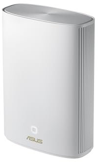 ASUS ZenWiFi XP4 Whole Home Mesh WiFi 6 System (1 Pack Blanco): Cobertura hasta de 230m2, configuración sencilla, seguridad de Red Gratuita de por vida y controles parentales