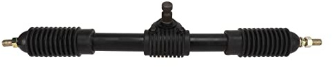 CHICIRIS Strömstyrningsställets Styrväxel Rack Axel 430mm 30T Stållegering för Go Kart Karting ATV UTV Motorcykel