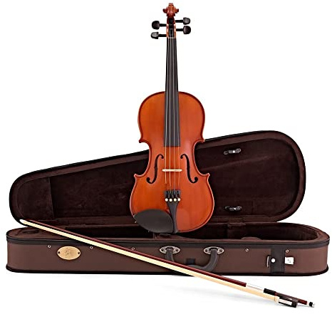 Stentor - Violino standard da studente, misura 3/4,per principianti, con archetto in legno e custodia (1018C - 3/4)