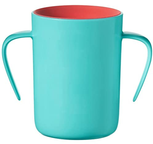 Tommee Tippee 360° Easiflow-Trinklernbecher mit griffren, 6+ Monate, türkisblau