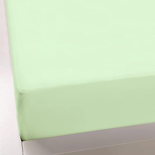Formesse Bella Donna Jersey Spannbetttuch Mint 90x190 - 100x220