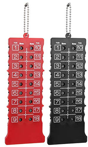 Dilwe Score Board, Stroke Counter Score, 2pcs Score Counter Rundenzähler Zubehör