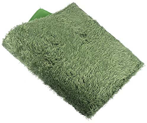 Alipis Carpet for Reptiles Soft Crawl Mat for Terrarium Bedding for Snakes Lizards and Tortoises Moisture-absorbing and Breathable
