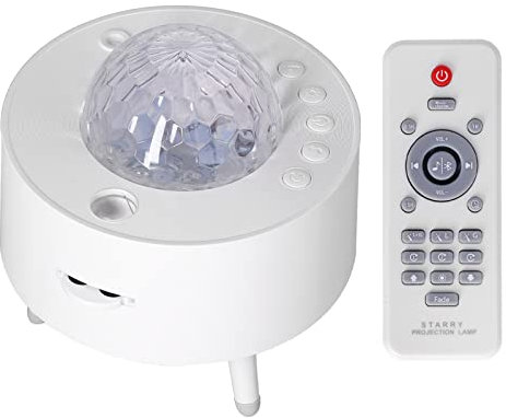 LED-projektorlampa, LED-stativprojektorlampa, USB-driven Star Sky -musikprojektorlampa för Hem, Sovrum