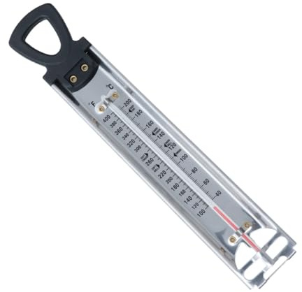 Cabilock 2piezas Termómetro De Azúcar Doble Detector De Temperatura Para Azúcar y Jarabe Hecho De Material Duradero Pantalla Fácil De Leer Colgante Para Cocinar