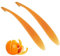 Bettinay 2 PCS Orange Peeler Tool, Easy to Open Lemon and Citrus Kitchen Accessory Tool