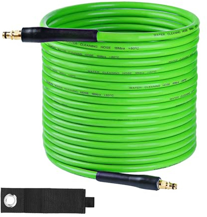 MATXREE 10m Hochdruckschlauch für Kärcher K2 K3 K4 K5 K6 K7 Hochdruckreiniger Schlauch mit Quick-Connect Anschluss Hochdruck Verlängerung Ersatzschlauch Hochdruckreiniger Zubehör