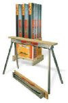 Sawhorse, Heavy-Duty Galvanized Steel, 36-In.