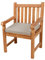 Gutekissen® Sitzkissen für Bank, Gartenschaukeln, Sitz, glatt. FK5 (40x40x5, Beige)