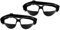 POFET 2 Stück Basketballbrille Sport Dribble Specs Brille Schwarze Sportbrille Dribbling Specs Basketball Trainingshilfe für Teenager Kinder Geschenke