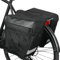 Welltop Fahrradtaschen für Gepäckträger, 28L Fahradtaschen hinten gepäckträger, Wasserdicht Satteltaschen Fahrrad, Packtaschen Fahrrad mit Griff, Reflektierender Streifen