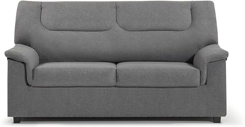 SHIITO | Modelo Tribeca - Sofá 2 Plazas | Máximo Relax y Confort | 140 x 98 x 90 cm - Color Gris