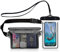 2 Pack Wasserdichte Tasche mit Wasserdicht Handyhülle, 7.1 Zoll Universelle Wasserfeste Handyhülle mit Verstellbarem Gurt, IPX8 Schwimmbeutel Wasserdicht für Wassersport, Strand, Schwimmen, Bootfahren