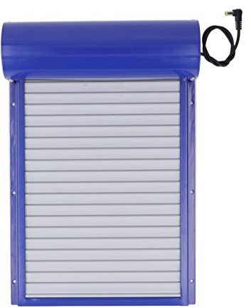 Greensen Automatische Hühnerklappe mit Batterie Hühnertür Automatischer Türöffner mit Zeitschaltuhr, LED Display, Automatische Chicken Coop Türöffner für Hühnerstall 28,5 x 20,5 cm