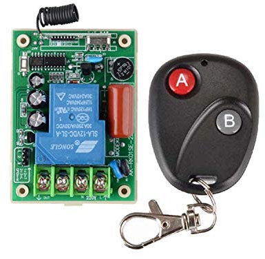 Funkschalter system Funkfernbedienung Kabellose fernbedienung Schalter Funkfernsteuerung AC 230V 220V 30A Relais 3000W Drahtloser Empfänger Beleuchtung/Lampe lichtschalter