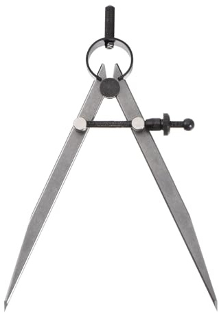 Kozelo Fjäderkopplingstång - [6 tum] Kolstål solid mutter splitter split tång för ritning för metallbearbetning, platt ben