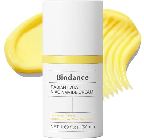 BIODANCE Crema Viso Radiant Vita alla Niacinamide - Illuminante e Anti-Macchie - Correttore Macchie Scure e Idratante - Skin Care Coreana per Tutti i Tipi di Pelle - Idea Regalo Donna - 50ml
