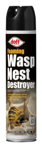 Doff Foaming Wasp Nest Destroyer Spray 300ml