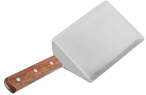 Ciieeo Espátula para Freír Espátula de Cocina Pala Resistente de Acero Inoxidable para Cocinar en Barbacoa