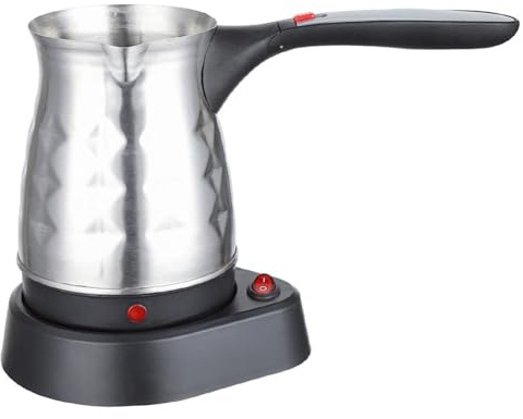 Surluoen Cafetera Turca Eléctrica, Cafetera Turca Eléctrica de 500 Ml, Cafetera Turca Eléctrica, Máquina de con Enchufe Europeo