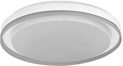 Osram SMART + WIFI LED Deckenleuchte, weiß, 32W, 3400lm, Weißlichtfunktion, dimmbar, dynamischer Magic-RGB Lichteffekt, lange Lebensdauer, einfache Montage, App-steuerbar, 2700-6500K