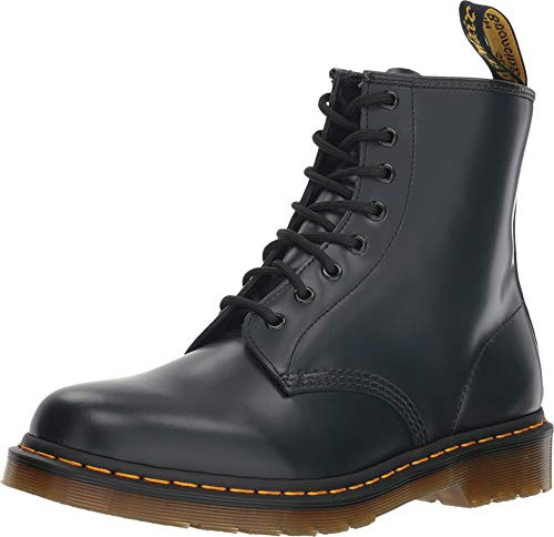 Dr. Martens 8 Eye Boot, Stivaletti Uomo, Blu Navy Smooth, 36 EU